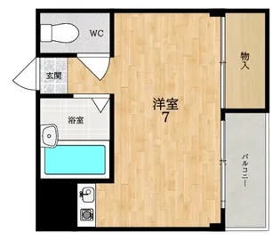 フォーレスト郡山【3階】の間取り