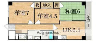 大喜マンション【4階】の間取り