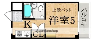 シャンクレール奈良【1階】の間取り