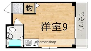 エクシード生駒【3階】の間取り