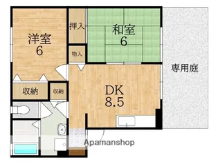 サニーコートリブレ【1階】の間取り