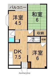 サンライズビル【2階】の間取り