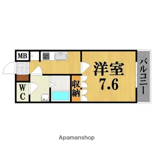 チェリーコーポ【2階】の間取り