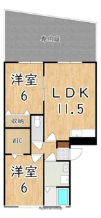 アンダンテ【1階】の間取り