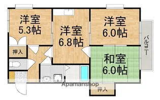 エスペランサ【1階】の間取り