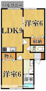 エル西大寺【1階】の間取り