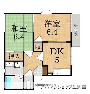 司ハイツ【1階】の間取り