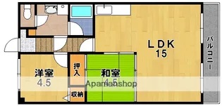 メゾン・ド・ライン【1階】の間取り