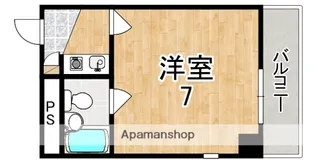 ホワイトパレス21【4階】の間取り