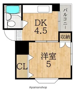 大東工芸マンション【3階】の間取り