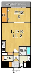 サンソレイユ新大宮【6階】の間取り