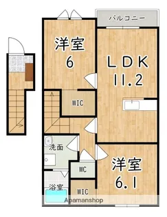 アルモニーメゾン【2階】の間取り