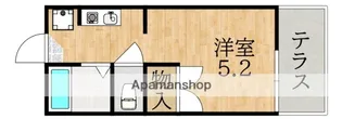 コーポM ONE【1階】の間取り