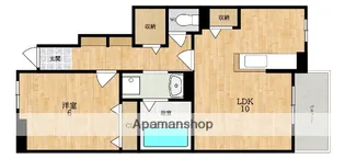 ベルオーブⅨ【1階】の間取り