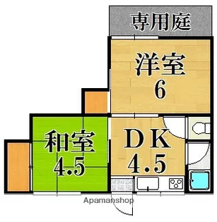 サンシャインVIII【2階】の間取り