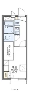 レオパレス相楽【1階】の間取り