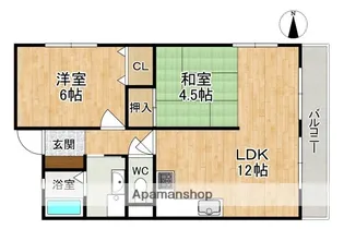 DOMEマツイ【3階】の間取り