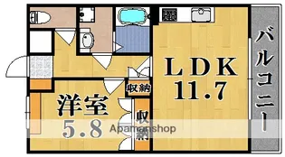 クニミLR【1階】の間取り