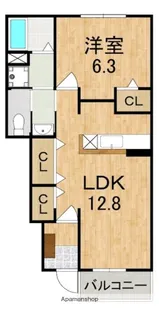 ペルラA【1階】の間取り