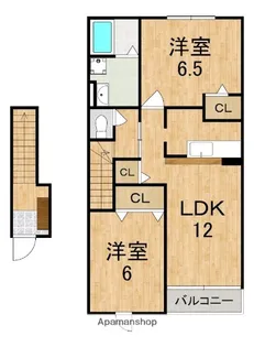 ペルラA【2階】の間取り