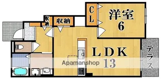 サントノーレⅠ【1階】の間取り