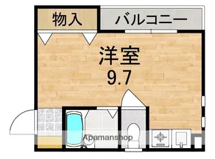 グリーンマンション【2階】の間取り