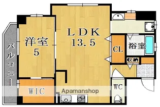 グランスター大宮【702号室】の間取り