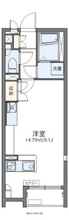 レオネクストノーム【211号室】の間取り