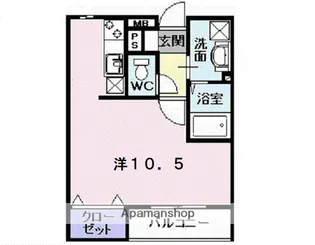 カーサ・プラシード【1階】の間取り