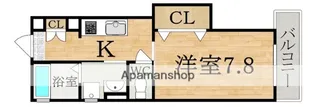 クレアール紺屋町(コンヤマチ)【1階】の間取り