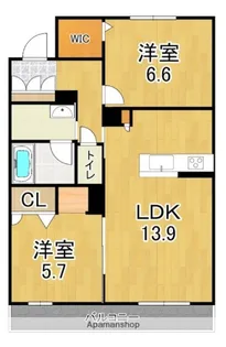 サクラ・メゾン イースト【1階】の間取り