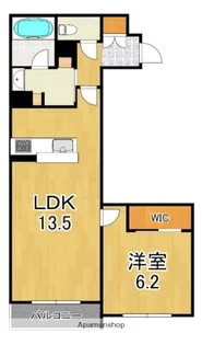 グラン フェリシア【1階】の間取り