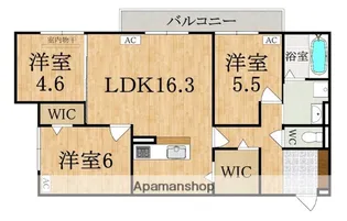 DAIYA SOIE(ダイヤソワ)【2階】の間取り