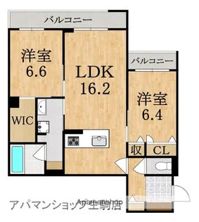 シャーメゾンフゥ【2階】の間取り