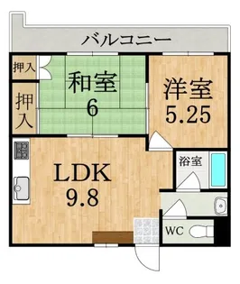 ザ・ノウブルマンション貴人館【1階】の間取り