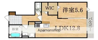 クレールY【1階】の間取り