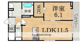 Sunlit大和郡山【3階】の間取り