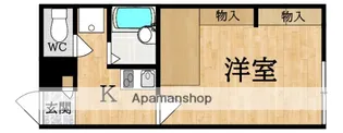 レオパレス冨田Ⅳ【1階】の間取り