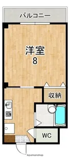 リバーパーク新大宮【3階】の間取り