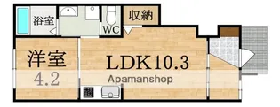 Le Lien【1階】の間取り