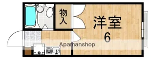 ド・セーブル【2階】の間取り