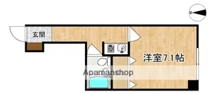 ビルまあぁろ【5階】の間取り