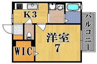 ハーモニア【202号室】の間取り