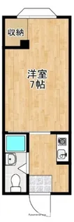 ジャンギャバン新大宮【3階】の間取り