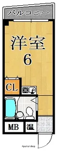 トータスBld【7階】の間取り