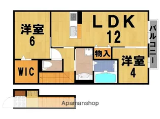 グランディール【2階】の間取り