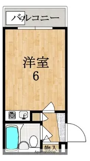 ドリーム東生駒【1階】の間取り