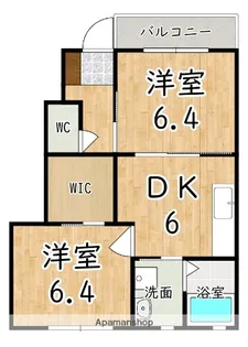 アンジェロ【1階】の間取り