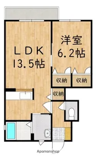 アンジェロ【1階】の間取り