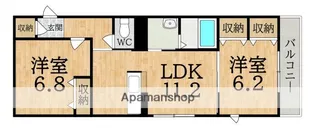 SHAMAISON AVENIR (シャーメゾン アベニール【3階】の間取り